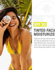 Raw Element Ultra-Moisturizing Tinted Face Cream, Non Toxic 1.8 oz