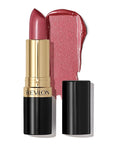 Revlon Super Lustrous Lipstick, Creamy Formula For Soft, Fuller-Looking Lips, Moisturized Feel, 610 Goldpearl Plum, 0.15 oz
