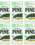 Duke Cannon Supply Co. Big Brick of Soap Bar for Men Holiday Edition - Illegally Cut Pine (Fresh Split Pine Scent), 10 oz. (6 Pack)