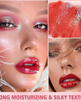 Eakroo 6 Colors Cherry Lip Tint Stain Set, Lip