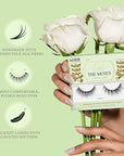 KISS Lash Couture The Muses Collection False Eyelashes, Legacy', 12 mm, Handmade, Refined Faux Silk, Contact Lens Friendly, Easy to Apply, Includes 1 Pair Reusable Strip Lashes (Pack of 2)
