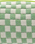 Pazimiik checkered makeup bag for