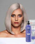 CHI Color Illuminate Conditioner, Helps Maintain Fresh Color In Natural & Color-Treated Hair, Sulfate, Paraben, & Cruelty-Free, Platinum Blonde, 8.5 Oz