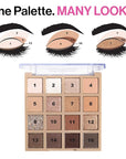 wet n wild Always Naked Palette, Nude Neutral Eye Makeup, Blendable, Warm And Cool Nude Pigments, Matte, Shimmer, Glitter, Creamy Smooth