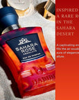 H HABIBI Sahara Rose Perfume for Men – 2.5 oz (75ML) Long Lasting Arabian Cologne, Floral Amber Woody Men Perfume, Luxury Fragrance Gift for Special Occasions
