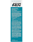 Just For Men Mustache & Beard, Beard Dye for Men with Brush Included, With Keratin Biotin Aloe and Coconut Oil for Healthy Facial Hair - Rich Dark Brown, M-47, Pack of 3 (Packaging May Vary)
