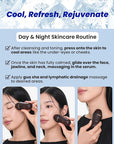 Ice Roll Serum | Cooling & Hydrating Roll-On Serum for Face, Puffy Eyes, Bakuchiol & Collagen for Firming & Lifting, Facial Roller for Depuffing, Under Eye Bag Treatment | Korean Skin Care