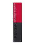 REVLON Lipstick, ColorStay Suede Ink, Built-in Primer, Infused with Vitamin E, Waterproof, Smudge-proof, Matte Color, 018 First Class, 0.09 oz.