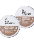 Raw Element Ultra-Moisturizing Tinted Face Cream, Non Toxic 1.8 oz