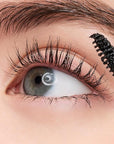 COSNORI Perfect Setting Waterproof Mascara Volume & Curl - Volumizing Mascara Black – Thicker, Voluminous Eyelashes – Waterproof, Smudge Proof, Clump Free – Irritation Free Tested, 0.24 fl.oz.