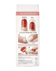 imPRESS Design, Press On Nails, Knock Out, Gray, Short, Size, Squoval, Shape, Includes 30 Nails, Prep Pad, Instructions Sheet, 1 Manicure Stick, 1 Mini File