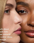 goop Beauty Hydra-Barrier Gel Gloss | Hydrating Lip Gloss to Moisturize & Plump Lips | Hyaluronic Acid & Vitamin E | Glaze - Palest Clear Pink | 0.13 oz