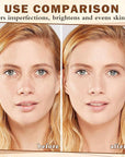 Magic Minerals Airbrush Foundation Full Coverage,Airbrush Flawless Setting Spray Foundation for Mature Skin,Moisturizing Foundation Makeup for Mist Finish(01 Natural/Warm Porcelain)