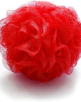 Amazon Basics Bath and Shower Loofah, Multicolor, Pack of 6
