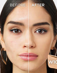 L'Oreal Paris Infallible Skin Ink 2-in-1 Foundation Concealer Hybrid Face Makeup, up to 48HR Transfer-Resistant with Buildable Light to Full Coverage, 100 Light Warm