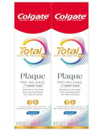Colgate Total Plaque Pro Release Whitening Toothpaste, 2 Pack, 3.0 Oz Tubes