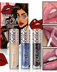 3Pcs Boss Up Color Changing Lip Oil, Shimmering Lip