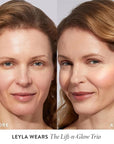 LAURA GELLER NEW YORK Geller's Greatest Lift-n-Glow Baked Trio Palette - Highlighter, Blush, Bronzer - All Skin Tones