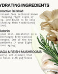 Pacifica Wake Up Beautiful Retinoid Eye Cream – Anti-Aging Under Eye Cream for Fine Lines & Wrinkles, Infused w/ Retinoid, Melatonin & Mushrooms for Puffiness, Dark Circles & Eye Bags Daily Treatment