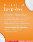 Benefeet Sweet Dreams Overnight Foot Repair - Night Cream for Detox, Moisturize & Soften Dry Cracked Skin, With Apple Cider Vinegar, Turmeric & Borage Oil, 4oz