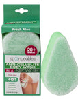 Spongeables Anti Cellulite Body Wash in a 20+ Wash Sponge, Fresh Aloe, 1 Count