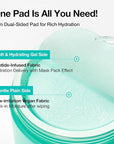 Anua PDRN 100 Hyaluronic Acid Pad, Glow-Plumping Korean Face Pad for Daily Skincare & Makeup Prep, Dual-Sided Toner for Radiant Skin & Deep Hydration, Korean Skin Care (180ml, 60 Pads)