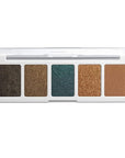 wet n wild Color Icon Eyeshadow Makeup 5 Pan Palette, Matte, Shimmer, Metallic, Long Wearing, Rich Buttery Pigment, Cruelty Free - My Lucky Charm
