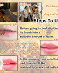 2PCS Bee Lip Balm Honey Pot,Hydrating