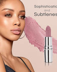 nude envie - Lipstick - Creamy & Long-Lasting Finish - Velvety Texture & Easy Application - Luxury Hydration - With Shea Butter, Vitamin E & Jojoba Oil - Vegan, Paraben-Free & Cruelty-Free - Cool