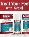 Kerasal Athlete's Medicated Foot Soak, Bath for 5-in-1 Rapid Symptom Relief, 12 Count, (Pack of 1)