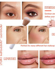 8 Colors Blush Palette,Shimmer Silky Matte Blush Powder
