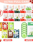 24 Pcs Fruits Beauty Facial Hand Cooling