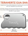 TeraRX® Terahertz Stone Gua Sha & Massage Tools – Authentic Terahertz Tools for Lymphatic Drainage, Tension Relief, and Facial Relaxation (Body Gua Sha)