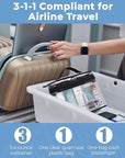 Bagsmart tsa approved toiletry bag,
