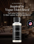 La Isla Bonita Diffuser Oil, Opulent Resort-Style Aroma | Essential Oils Blend for Ultrasonic & Waterless Diffusers,  Fragrance for Home| White Mimosa, Oud & Teak | 4.05 fl oz, 120 mL