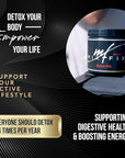 Detox Powder, Full Spectrum Detox Cleanse Mix, Detox for Natural Cleansing and Vitality, Liver Cleanse Detox, Detox Cleanse for Weight Loss, Natural Detox Powder, Vegan Detox (Raspberry Lemon)