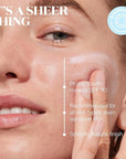 Supergoop! Mineral Sheerscreen SPF 30 PA+++, 0.68 fl oz - 100% Mineral, Broad Spectrum Face Sunscreen + Primer + Helps Filter Blue Light - Satin Finish - For All Skin Types