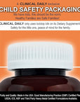 CLINICAL DAILY Acetyl L Carnitine - Alpha Lipoic Essential Amino Acids Supplements Capsules for Women, Men or Elderly- ALCAR ALA Complex Helps Boost Metabolism, Brain, Heart, & Muscle Health- 60 Pills