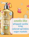 Hempz NEW Vanilla Sugar Cookie Body Moisturizer, Body Lotion, Fall Skin Care for Men & Women, Limited Edition, 17 fl.oz.