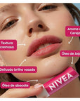 NIVEA Cherry Shine Lip Moisturizer Deep