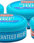 O'Keeffe's K0320001-4 Healthy Feet Foot Cream in Jar (4 Pack), 3.2 oz