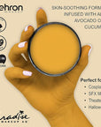Mehron Makeup Paradise Makeup AQ Pro Size | Stage & Screen Performance, Face & Body Painting, Beauty, Cosplay, and Halloween | Water Activated Face Paint, Body Paint 1.4 oz (40 g) - Dijon
