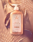 Hempz Glow Getter Body Lotion, Hydrating Moisturizer with Shimmer, 17 oz.