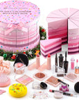 Color Nymph Makeup Advent Calendar 2025, 24 Days Advent Calendar Mystery Box for Christmas, Makeup Gift Sets - Xmas Beauty Countdown Calendar Full Makeup Kits for Teens Girls Kids #Pink