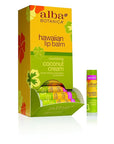 Alba Botanica Coconut Cream Lip Balm,