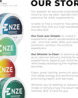 NZE Caffeine Nootropic Pouches (Lemon Cherry) - Nootropic Energy Pouches with 50mg Caffeine, Alpha GPC, L-Tyrosine & L-Theanine No Sugar or Artificial Sweeteners - 15 Nicotine Free Pouches A Can