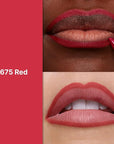 Revlon Colorstay Lip Liner Makeup with Built-In Sharpener, Longwear Rich Colors, Smooth Application, 675 Red, 0.01 oz