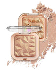 4 Colors Diamond Shimmering Powder, High Glossy Face Highlighter Eyeshadow
