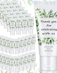 72 Pcs Mini Sunscreen Bulk for Summer Party Wedding SPF 30 Water Resistant Sunscreen Lotion Bulk 1oz Travel Size for Thank You Gifts Summer Party Wedding Supplies(Eucalyptus)