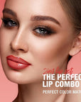 LANGMANNI 6 Matte Lip Liner With 6 Nourishing Lip Oil Lip Gloss Set, Long-Lasting And Hydrating 2 IN 1 Makeup Set, Beauty Daily Cosmetics Gift for Girls
